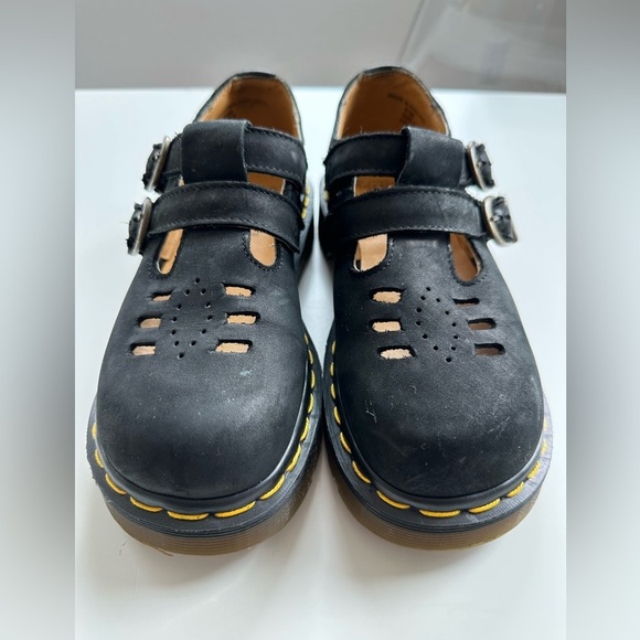 Vintage 90s Doc Dr. Martens Mary Jane Double Strap Shoes - Picture 9 of 13